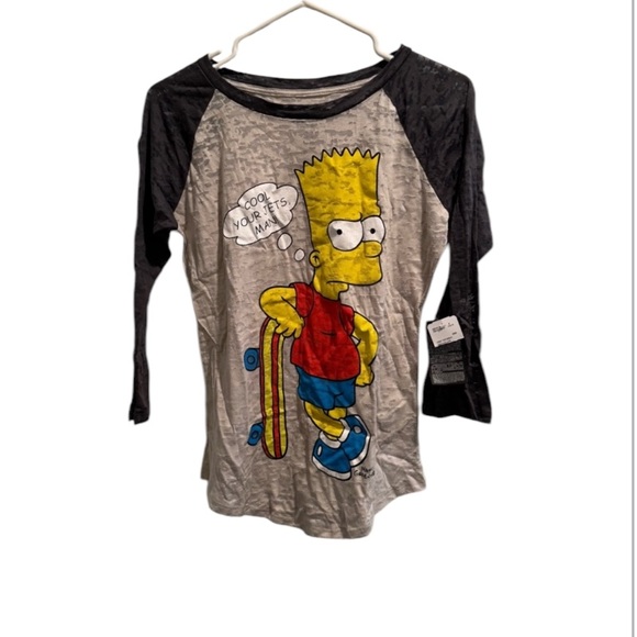 NWT Bart Simpson Shirt - Picture 2 of 5
